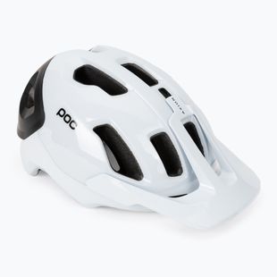 Kerékpáros sisak POC Axion Race MIPS hydrogen white/uranium black matt