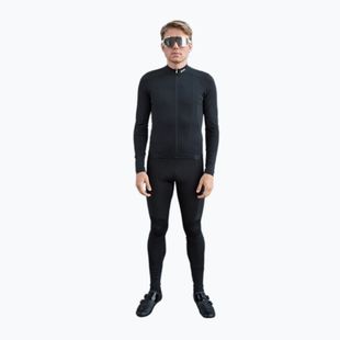 Férfi kerékpáros hosszú ujjú POC Ambient Thermal Jersey uranium black