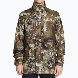 Pinewood férfi softshell dzseki Smaland Light Camou strata/suede barna