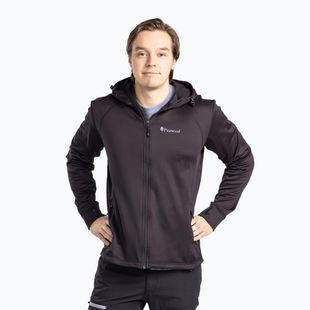 Férfi Pinewood Finnveden Hoodie trekking pulóver fekete