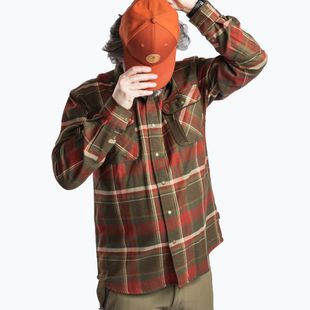 Férfi ing Pinewood Cornwall d.green/d.copper