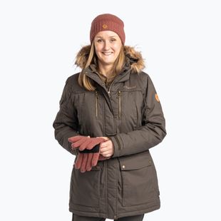 Női bélelt kabát Pinewood Finnveden Winter Parka d.olive