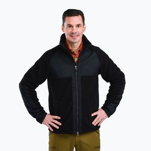 Férfi dzseki Pinewood Pile Fleece black