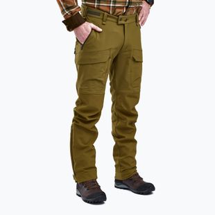 Férfi túranadrág Pinewood Furudal Hunters Hybrid Stretch olive green