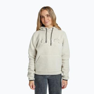 Női pulóver Colourwear Teddy Hood 2.0 light beige
