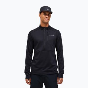 Férfi polár pulóver Peak Performance Trail Polartec Power Grid Half Zip black