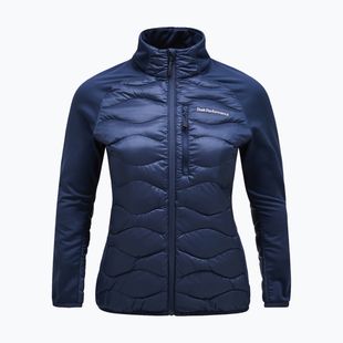 Női pehelykabát Peak Performance Helium Hybrid Down Jacket blue shadow