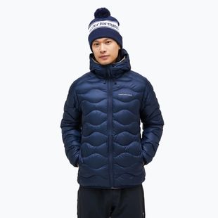 Férfi pehelykabát Peak Performance Helium Down Hood blue shadow