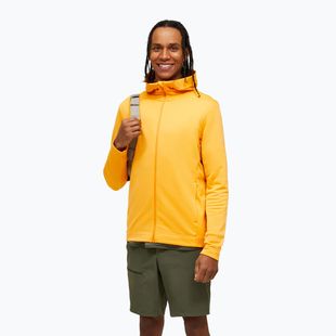 Férfi Peak Performance Rider Tech Zip kapucni égő narancssárga