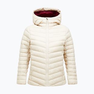 Női pehelykabát Peak Performance Frost Down Hood Jacket Sand Fog