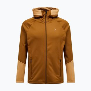 Férfi pulóver Peak Performance Rider Essentials Zip Hood No Color
