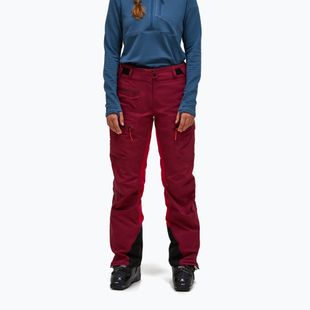 Női sí nadrág Peak Performance Vislight GTX C-Knit 3L vertical zenith/tech burgundy