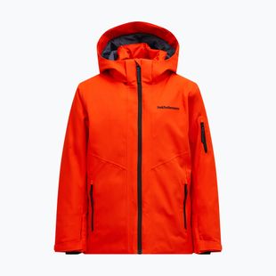 Gyerek síkabát Peak Performance JR Maroon Insulated solar burst