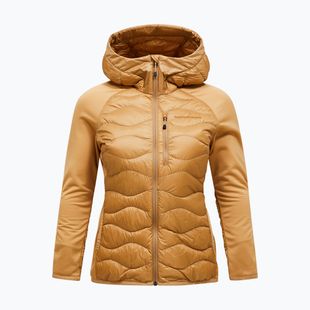 Női pehelykabát Peak Performance Helium Hybrid Down Jacket Sierra Sand