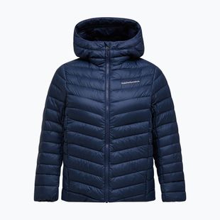 Női pehelykabát Peak Performance Frost Down Hood Jacket blue shadow