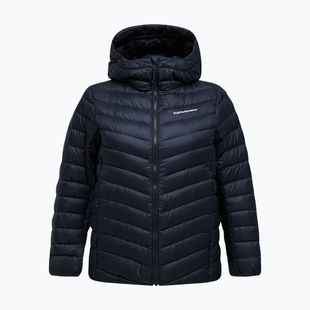 Női pehelykabát Peak Performance Frost Down Hood Jacket Black