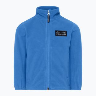 Didriksons Muskot zafírkék gyermek fleece melegítőfelső