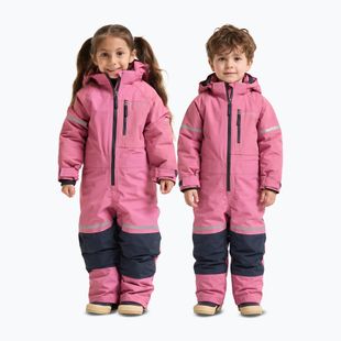 Gyerek síoverál Didriksons Falken K Coverall 2 heather pink