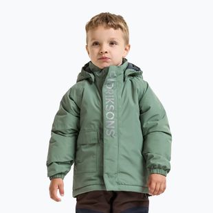 Gyerek kabát Didriksons Talvi 2 dark moss