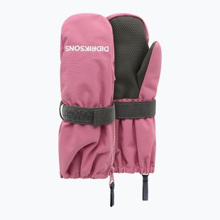 Gyerek síkesztyű Didriksons Biggles Zip Mitten 9 heather pink