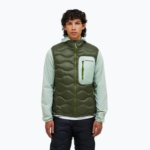 Férfi ujjatlan Peak Performance Helium Utility Down pine needle/frosted fern