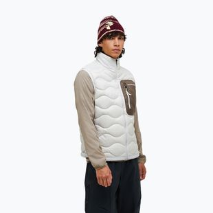 Férfi ujjatlan Peak Performance Helium Utility Down antarctica/terrain tan