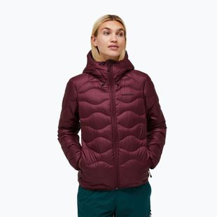 Női pehelykabát Peak Performance Helium Down Hood Porto/Mountain Blush