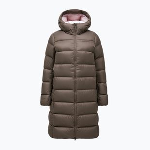 Női pehelykabát Peak Performance Frost Down Coat terrain tan