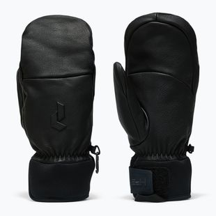 Síkesztyűk Peak Performance Leather Hipe Solarcore Insulated Mitten black