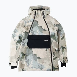 Férfi snowboard kabát Colourwear Foil Anorak water camo