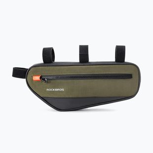 Rockbros kerékpár váz táska 30120079 1.7 l zöld/fekete