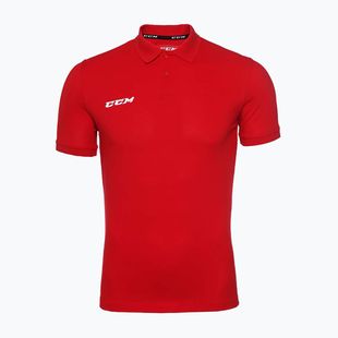 Férfi póló CCM Polo SR red