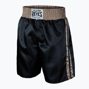 Férfi boxnadrág Cleto Reyes Satin Boxing black/gold