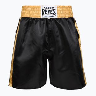 Férfi boxnadrág Cleto Reyes Satin Boxing black/gold