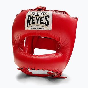 Cleto Reyes hegyes arcú nylon bár piros boxsisak