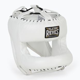 Box fejvédő Cleto Reyes With Round Face Bar white