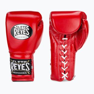 Boxkesztyű Cleto Reyes Lace Up Sparring red
