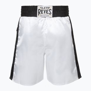 Férfi boxnadrág Cleto Reyes Satin Boxing white/black