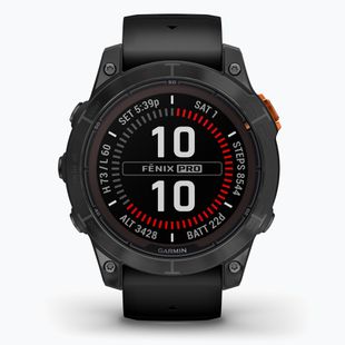 Karóra Garmin Fenix 7 Pro Solar slate gray/black