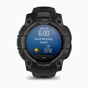 Karóra Garmin Instinct 3 45 mm AMOLED black/black