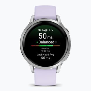 Óra Garmin Venu 4 41 mm silver/perwinkle