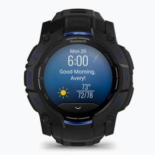 Karóra Garmin Instinct 3 50 mm Amoled Tactical black/black