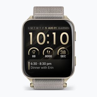 Óra Garmin Venu X1 soft gold/french gray