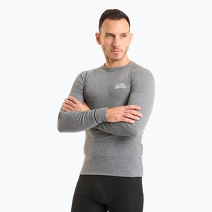 Férfi termo hosszú ujjú felső ODLO Active Warm Originals Bl Top Crew Neck odlo steel grey melange