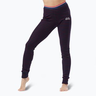 Női termo nadrág ODLO Active Warm Originals Stripes Bl Bottom Long dark saphire