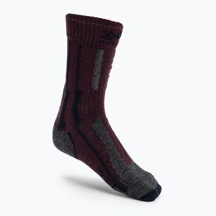 Trekking zokni X-Socks Trek X Merino LT gesztenyebarna TS03S19U-R008