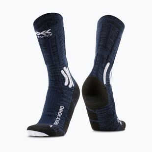 Női zokni X-Socks Trek X Merino midnight blue/arctic white