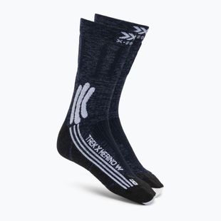Női zokni X-Socks Trek X Merino midnight blue/arctic white