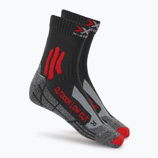 Férfi zokni X-Socks Trek Outdoor Low Cut anthracite/red