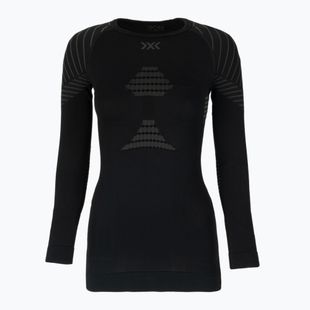 Női termoaktív felső X-Bionic Invent 4.0 LS black/charcoal